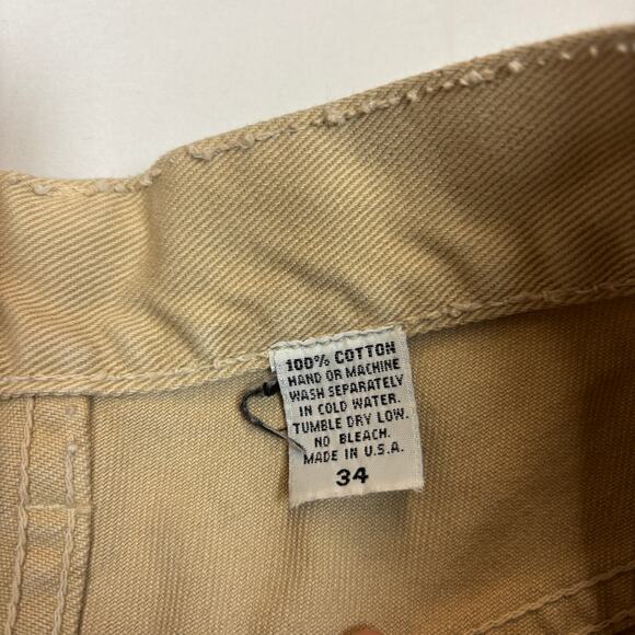 Vintage Solo Semore Baggy Shorts jorts Men's 34 Y2K Skater Grunge - Picture 4 of 12